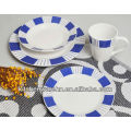 Haonai 210469 ceramic tableware dinner set